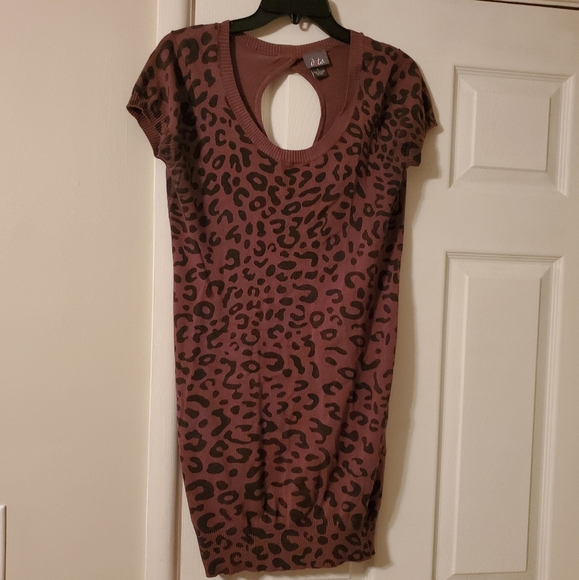 Dots Leopard Dress - Picture 1 of 8